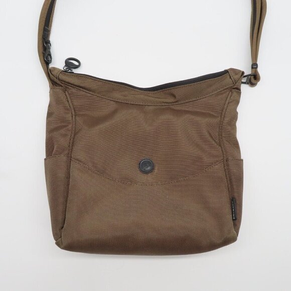 Pacsafe CitySafe 100 Brown Black Travel Security Crossbody Handbag Purse Bag - Picture 2 of 11